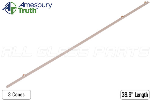 Tie Bar for Interlock Cone Roller System (Truth Hardware 120xx.92) (3 Cones) (38.9'' inches)