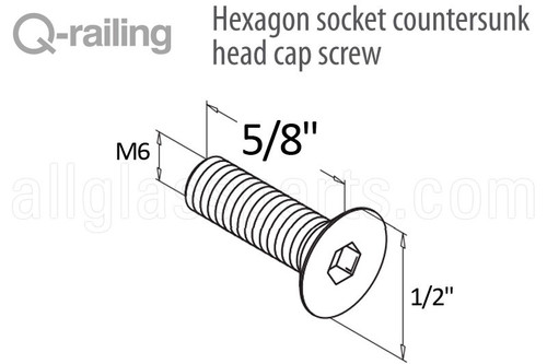 Fastenere 1/2-13 X 2-1/2 Stainless Steel Button Head Socket Cap Screws – 18-8, Qty 10