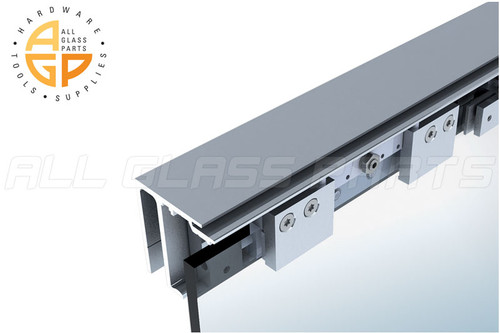 Optima 80 - Glass Door Wall Mount Track (Aluminum) Optima 80 - Glass Door Wall Mount Track (Aluminum)