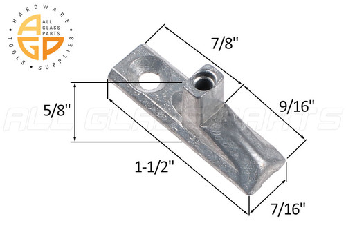 Tilt Pivot (1-1/2" Length) (7/16'' Width)