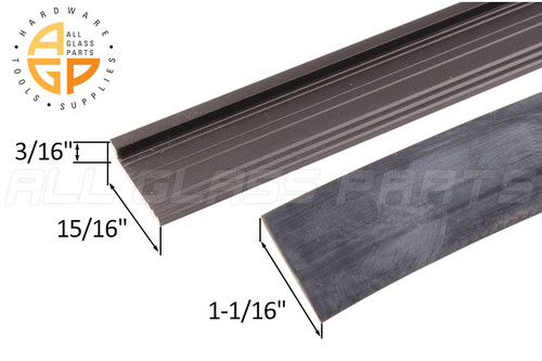 Door Sweep (Bronze) (48'' Length) (15/16" Height) Door Sweep (Bronze) (48'' Length) (15/16" Height)