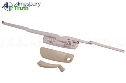 Dual Arm Casement Window Operator with Handle (Replaces 'Maxim' 50.00) (Left) (Beige) Dual Arm Casement Window Operator with Handle (Replaces 'Maxim' 50.00) (Left) (Beige)