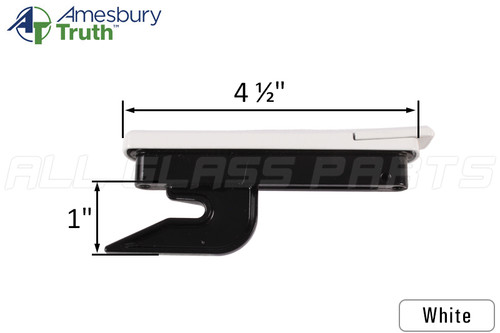 Single Point Lock (Low Profile) (White) (Maxim)