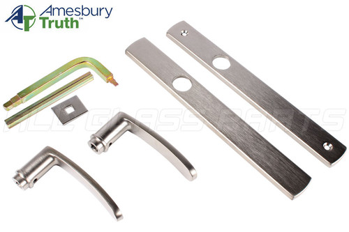 Door Hinged Handle Set Inactive (Brushed Nickel) (Truth Sentry) Door Hinged Handle Set Inactive (Brushed Nickel) (Truth Sentry)