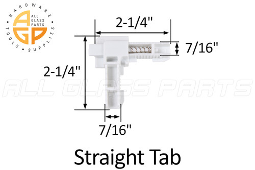 Corners For 3-348W (Set Of 4) (Straight Tab) (TruForm)