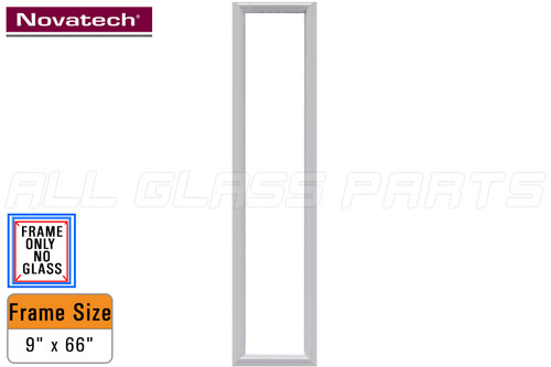 NovaPVC Doorglass Frame Insert (9" x 66")