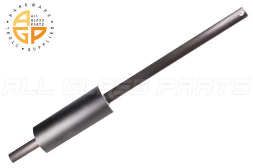 Push Bar and Plate for 36" Door (Bronze) (Right)