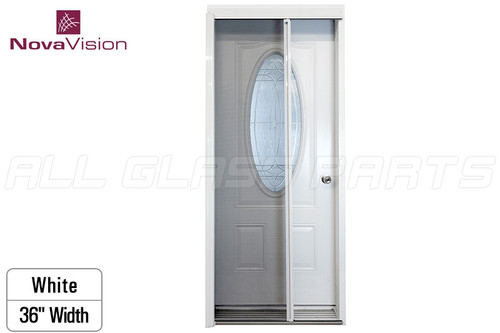 Retractable Screen Door 36" (White)