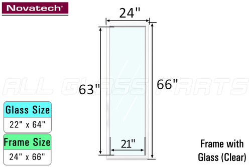 すー　エクリュ36サイズ Resin Doorglass Frame & Glass Size 22