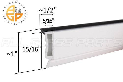 Window Stop (All Weather Windows) (1/2" Width) (1" Height) Window Stop (All Weather Windows) (1/2" Width) (1" Height)