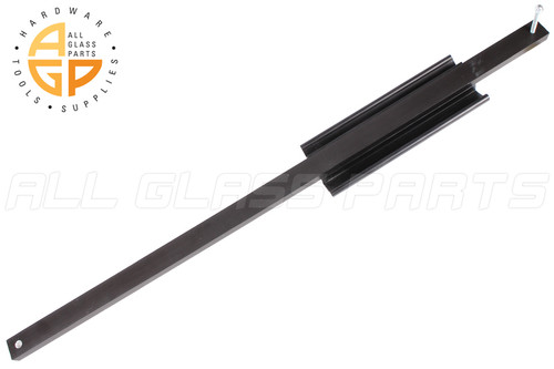 Push Bar and Plate for 36" Door (Bronze) (Left)