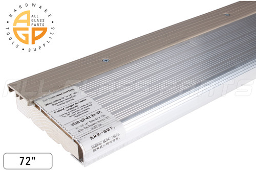 Sill System Inswing Aluminum Vinyl Top Tan (72" Length) Sill System Inswing Aluminum Vinyl Top Tan (72" Length)