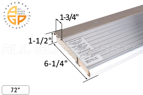 Sill System Inswing Aluminum MF Vinyl Top Tan (72" Length) Sill System Inswing Aluminum MF Vinyl Top Tan (72" Length)