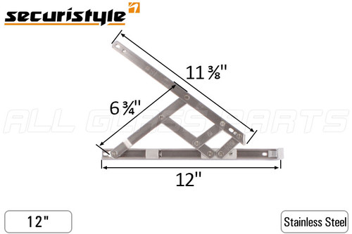 Defender 6 Bar Hinge (12" length)