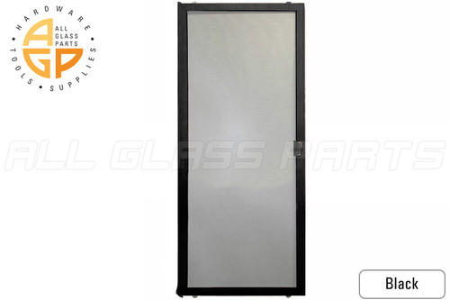 Do-It-Yourself Sliding Screen Door Kit (28-1/8 to 37-3/8 x 90'') (Black)
