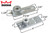 Bottom Center Hung Door Pivot (Dorma) (Adjustable 5/16'' to 1/2'')