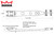 Closer Arm (for Centre Hung Door) (End Mount) (1'' Top Rail)