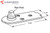 Commercial Door Pivot (Bottom Offset Frame Portion) (Kawneer)