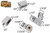 Commercial Door Pivot Set (Kawneer) (Aluminum) (Right)