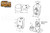 Commercial Door Pivot Set (Kawneer) (Bronze) (Right)
