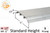 Thresholds (Standard Profile) (1/2" High) (6'' Width) (9' Length)