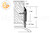 Door Sweep (Bronze Anodized) (48'' Length) (1-1/4'' Height)