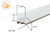 Door Shoe (1-3/4'' Width) (1'' Height)