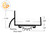 Door Shoe (1-3/4'' Width) (1-1/4'' Height)