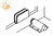 Magnetic Single Latch (Black)