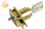 Shoe Lock w Keys (Satin Brass) (Reversible) (Key No. 3003)