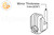 Mirror Clip (5 mm) (Clear)