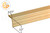 Angle Bar (Bright Gold) (1/2'' x 1/2'')