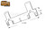 Out-Swing Adjustable Strike Plate (Satin Brass)
