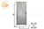 Do-It-Yourself Sliding Screen Door Kit (46-5/8 to 49-3/8 x 90'') (Mill)