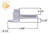 Long Style Butterfly Window Screen Clips (ID 531)