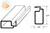 3/8" Window Screen Framing (White)