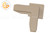 3/8" Window Screen Corner (Reverse Flanged) (Beige)