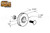 Sliding Glass Door Roller (Wheels) (1-1/8'' Diameter) (5/16'' Width) (1/4'' Inside Dia.)