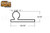 Sliding Screen & Glass Door Track (8') (Round Rail)