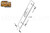 Sliding Glass Door Strike (5-1/2'' Length)