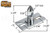 Sliding Glass Door Strike (2-1/8" Long)