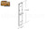 Sliding Glass Door Handle Mounting Plate/Spacer