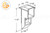 Sash Balance Cam (1-1/2'' Length)