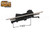 Sliding Window Drop Lock (Black) (1-3/4'' Length)