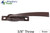 Locking Handle (Truth Hardware 24.10) (Brown)
