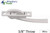 Locking Handle (Truth Hardware 24.10) (White)