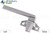 Cam Handle (Offset Base) (Truth Hardware 25.29) (Silver) (Left)