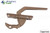 Locking Handle (Truth Hardware 24.25) (Coppertone)