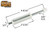 Closet Door Pivot Pin (4-3/4" Long)