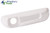 Operator Cover (Folding Handle) (Truth Hardware 41212) (Right) (White)